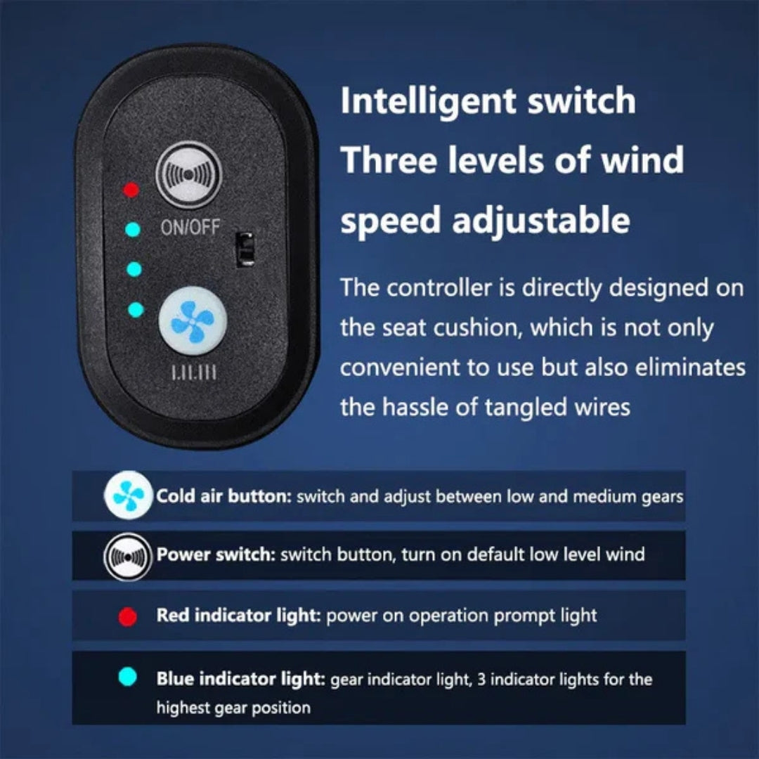 BreezeMax™ - Car Cooling Cushion